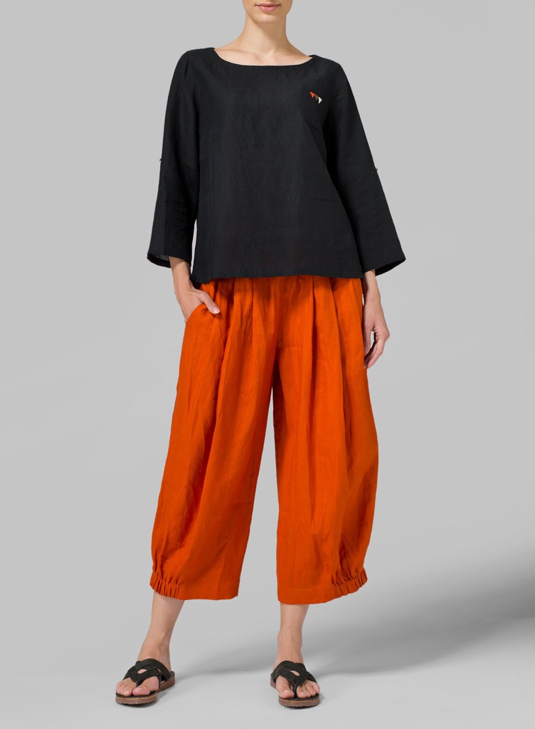 Linen Harem Pants