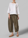 Linen Harem Pants