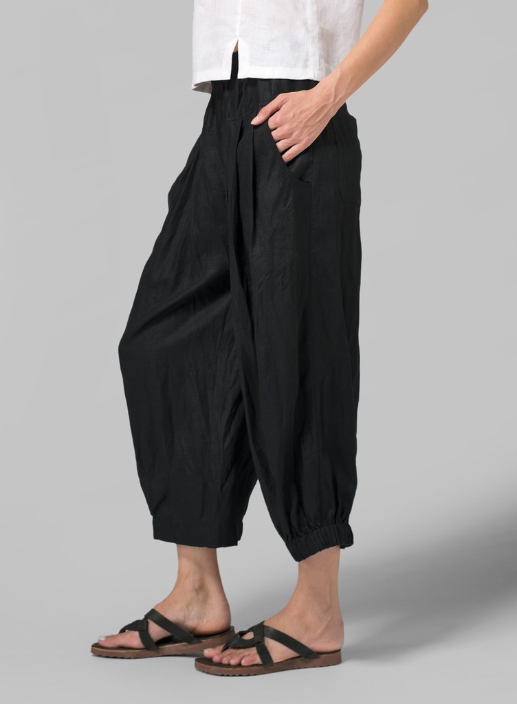 Linen Harem Pants