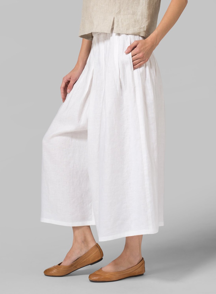 Linen Wide Leg Pants
