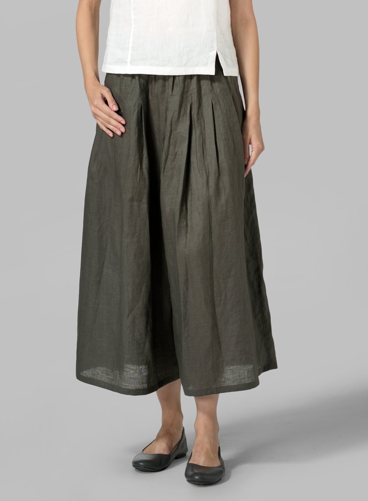 Linen Wide Leg Pants