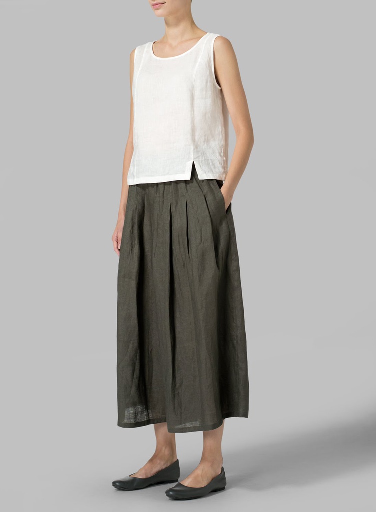 Linen Wide Leg Pants