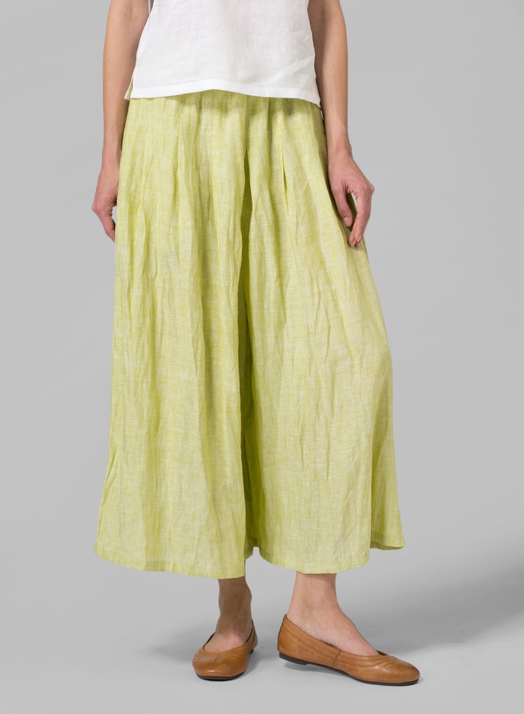 Linen Wide Leg Pants