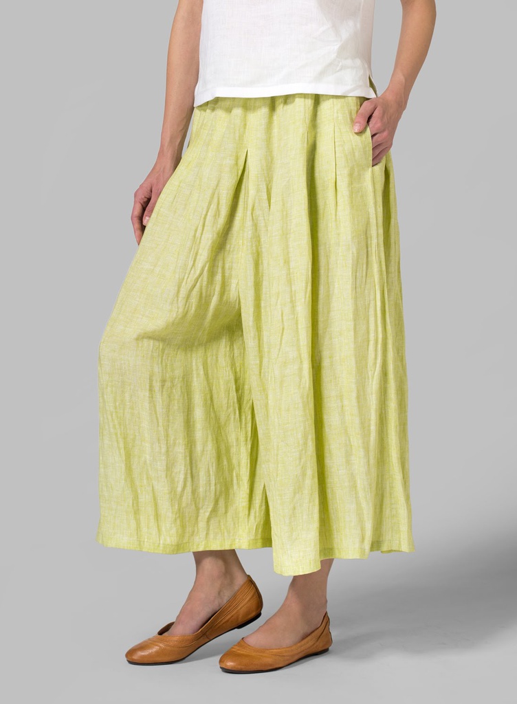 Linen Wide Leg Pants