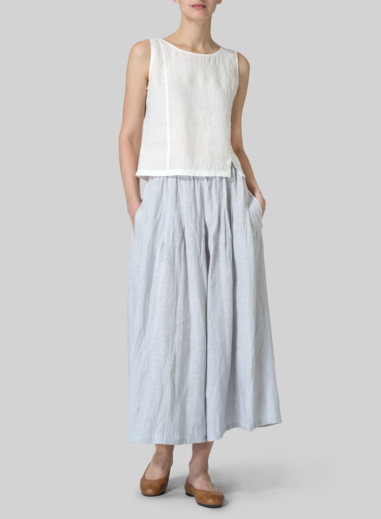 Linen Wide Leg Pants