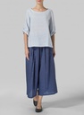Linen Epauletted Blouse