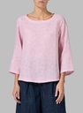 Linen Epauletted Blouse