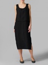 Linen Tunic Dress Set