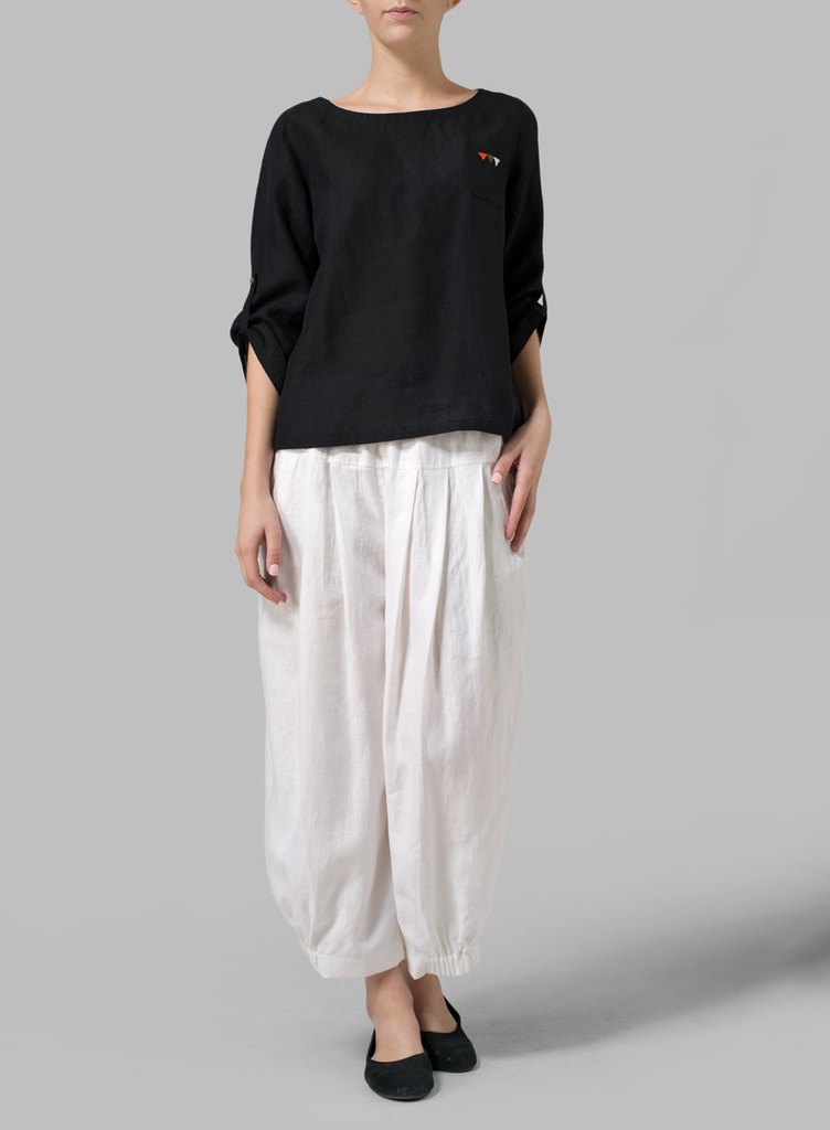 Linen Harem Pants