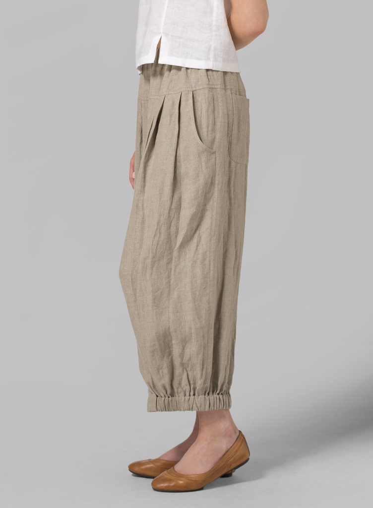 Linen Harem Pants