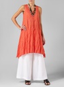 Women’s 100% Linen Summer Dress Tunic