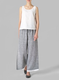[P292] Linen 2 Layer Pants
