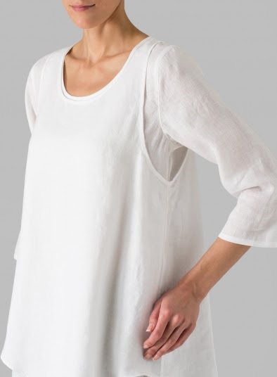 Linen 2 Layer Tunic Set