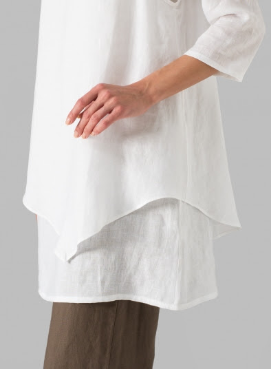 Linen 2 Layer Tunic Set