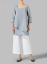 Linen 2 Layer Tunic Set