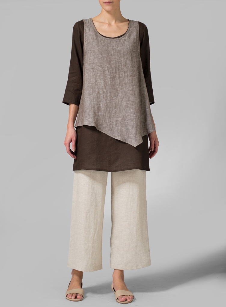 Linen 2 Layer Tunic Set