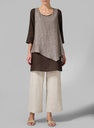 Linen 2 Layer Tunic Set