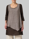 Linen 2 Layer Tunic Set