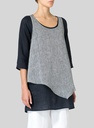 Linen 2 Layer Tunic Set