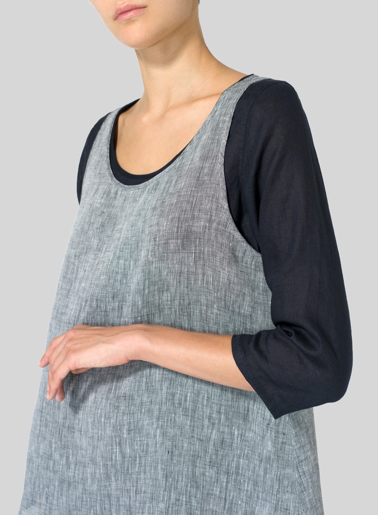 Linen 2 Layer Tunic Set